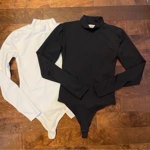 Aritzia Babaton Contour Turtleneck Bodysuit Bundle of 2